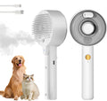 Brosse Vapeur 4-en-1 pour Chien & Chat – Autonettoyante & Massage