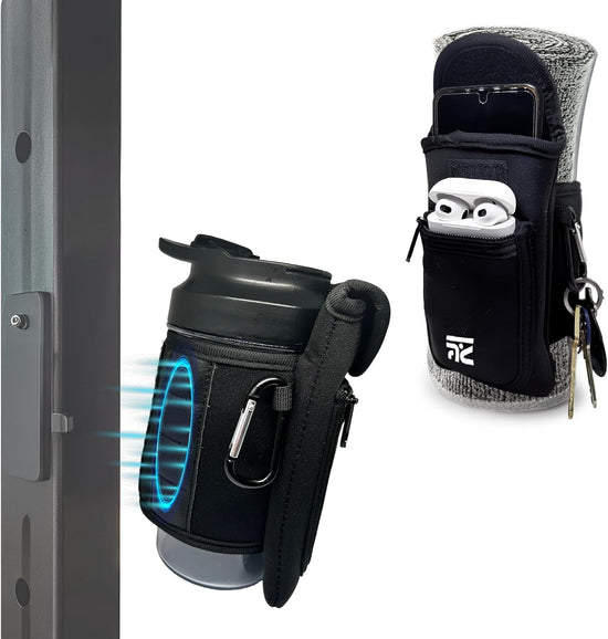 Sac Magnétique Porte-Gourde – Rangement Sport & Accessoires Multifonction