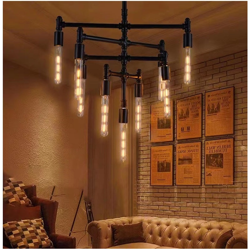 Ampoule LED Edison Vintage E27 – Tube Long Design Rétro, Lumière Chaude 2700K, Style Industriel & Décoration Élégante