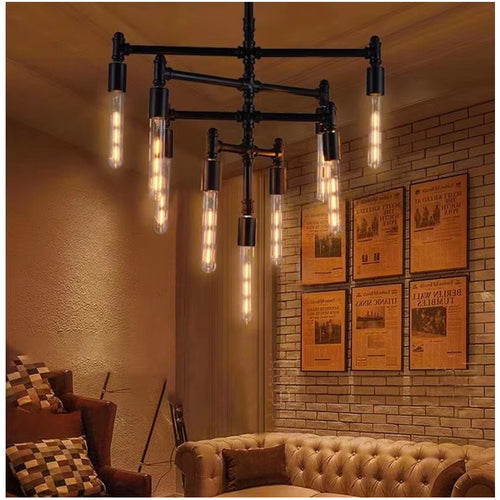 Ampoule LED Edison Vintage E27 – Tube Long Design Rétro, Lumière Chaude 2700K, Style Industriel & Décoration Élégante