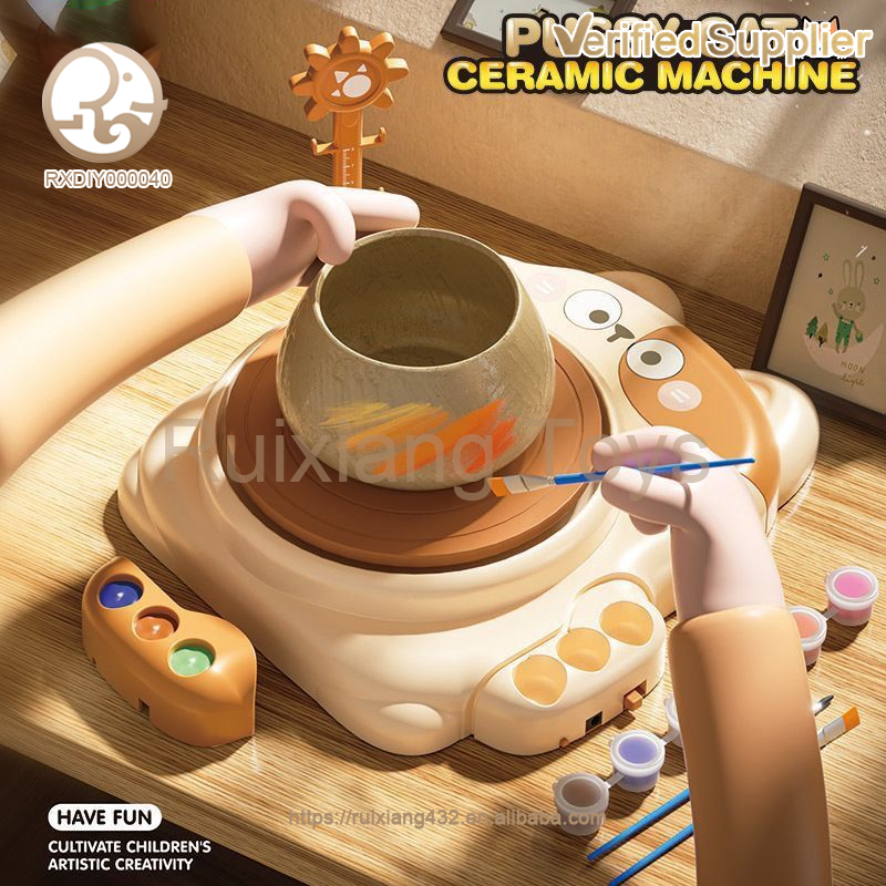 Kit Poterie Enfant avec Roue – Création DIY & Apprentissage STEM