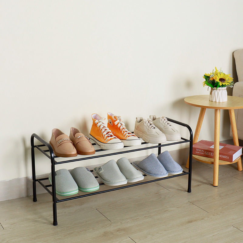 Étagère à Chaussures 2 Niveaux – Minimaliste & Pratique