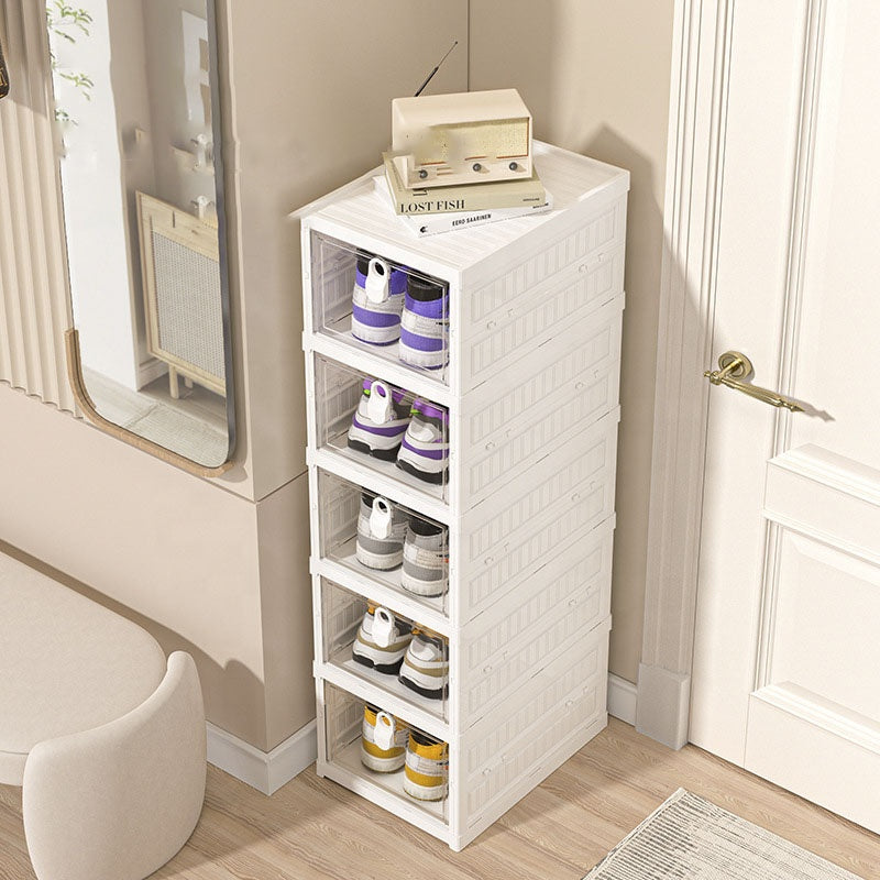 Boîte de Rangement Chaussures Empilable – Organisation Premium & Design Moderne