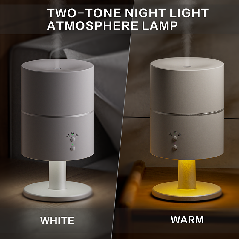 Diffuseur Aromathérapie 3-en-1 Design Lampe – Humidificateur LED & Ambiance Relax