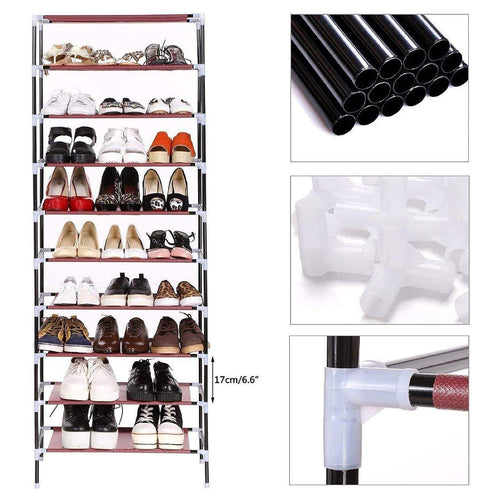 Armoire à Chaussures avec Housse – Rangement Propre & Discret