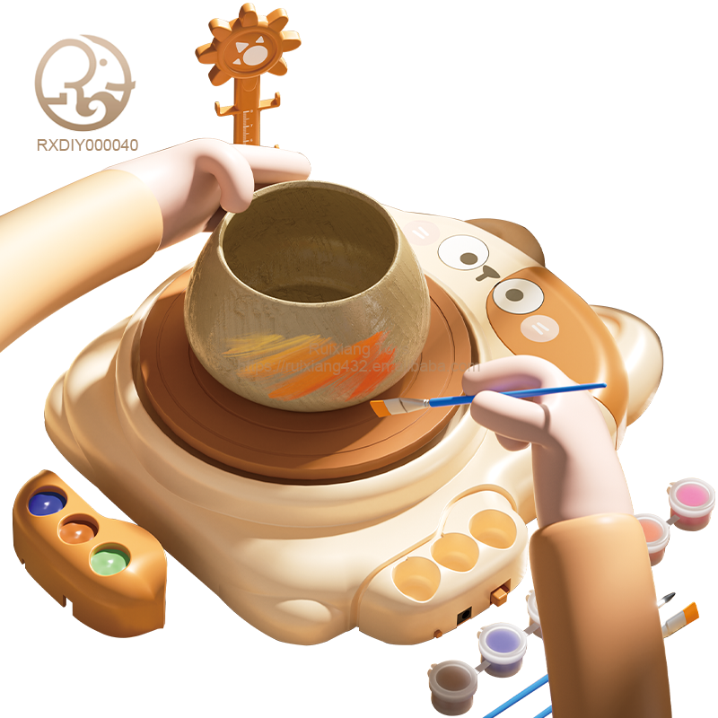 Kit Poterie Enfant avec Roue – Création DIY & Apprentissage STEM