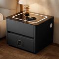 Table de Chevet Intelligente avec Coffre-Fort & Recharge Sans Fil – Sécurité & Luxe