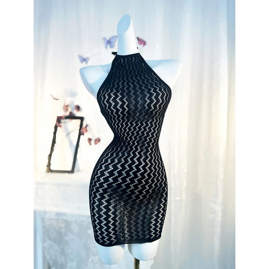 Women Sexy Fishnet Cover Up Without Bikini Hollow Out Bodycon Dress See Through Beachwear Summer Women&