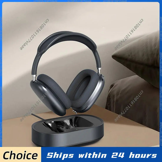 Headphone Charging Station Fit for AirPods Max Headphones Accessories Desktop Headset Holder USB-C with Dual Connectors
