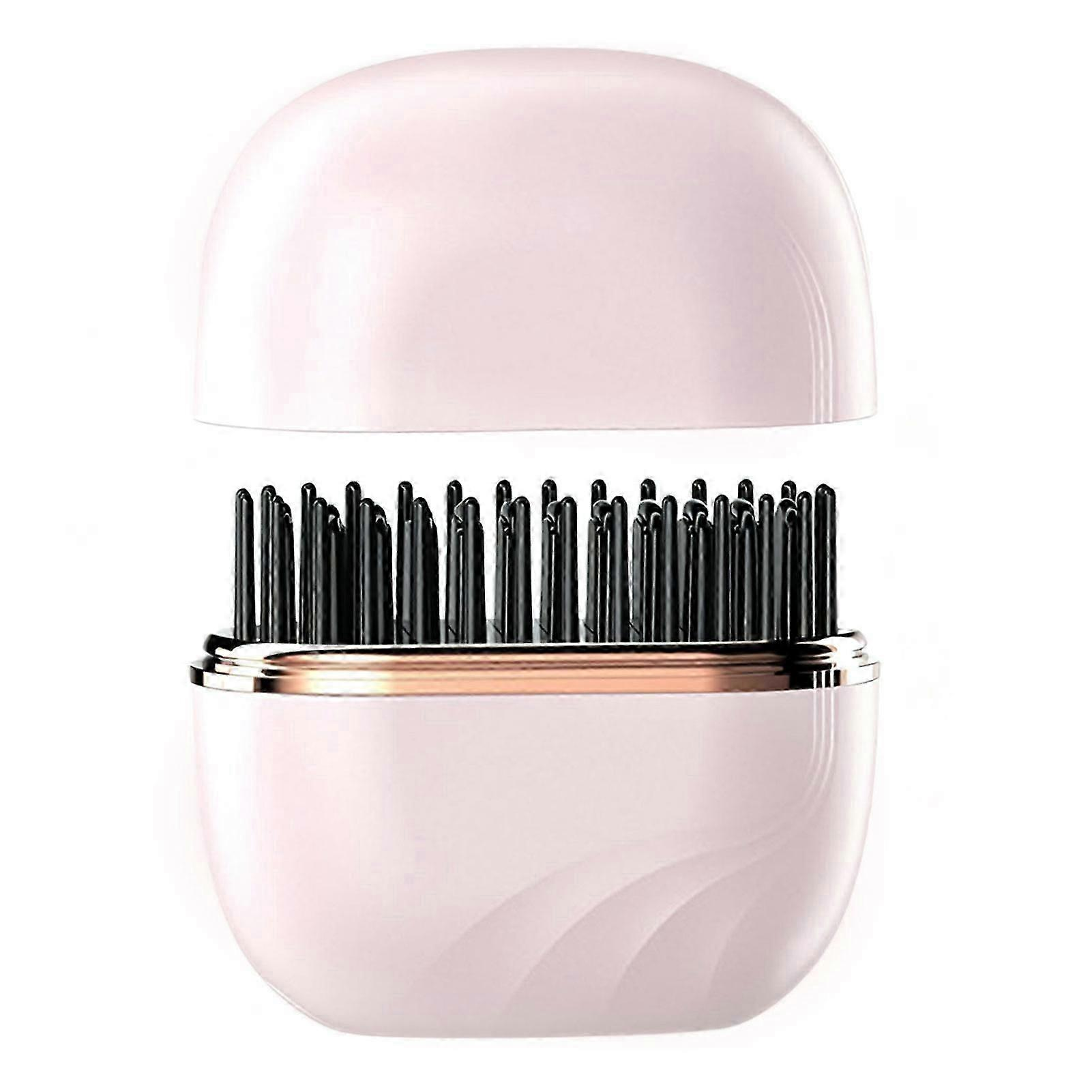 Brosse Lissante Mini Sans Fil – Portable & Recharge USB